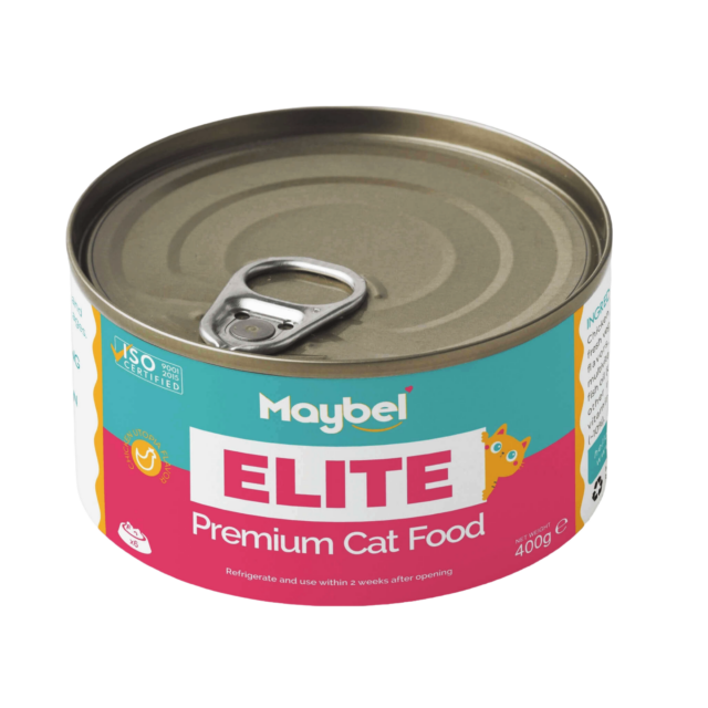 Maybel Elite Chicken & Veg Wet Cat Food – Healthy digestion and shiny coat for cats