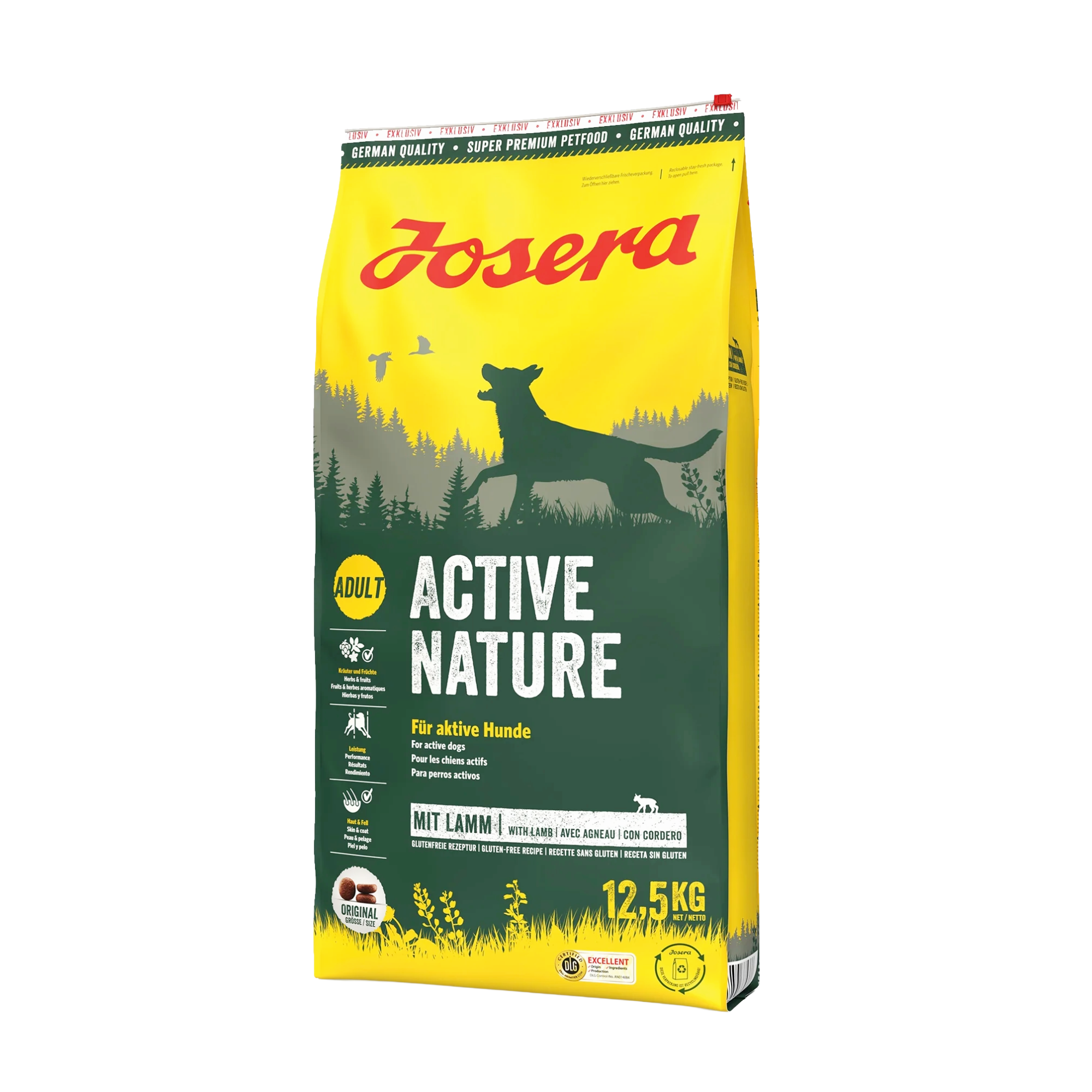 josera-active-nature-adult-dog-food-12.5kg-mini-pets-world Josera Active Nature Adult Dog Food 12.5 kg – Poultry & Lamb, High Energy Natural Dog Food