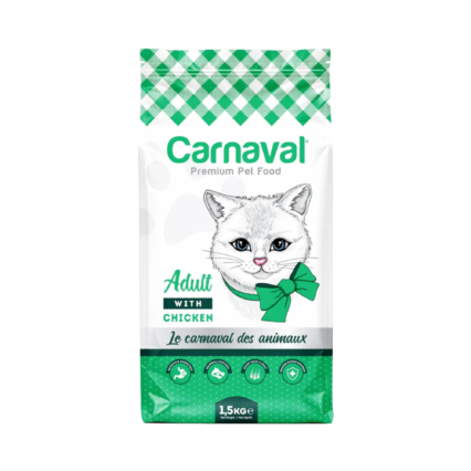 Carnaval Gourmet Chicken Adult Cat Food for adult cats with chicken flavor
