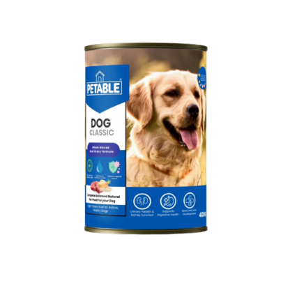 Petable Classic Dog Wet Food Beef 400g